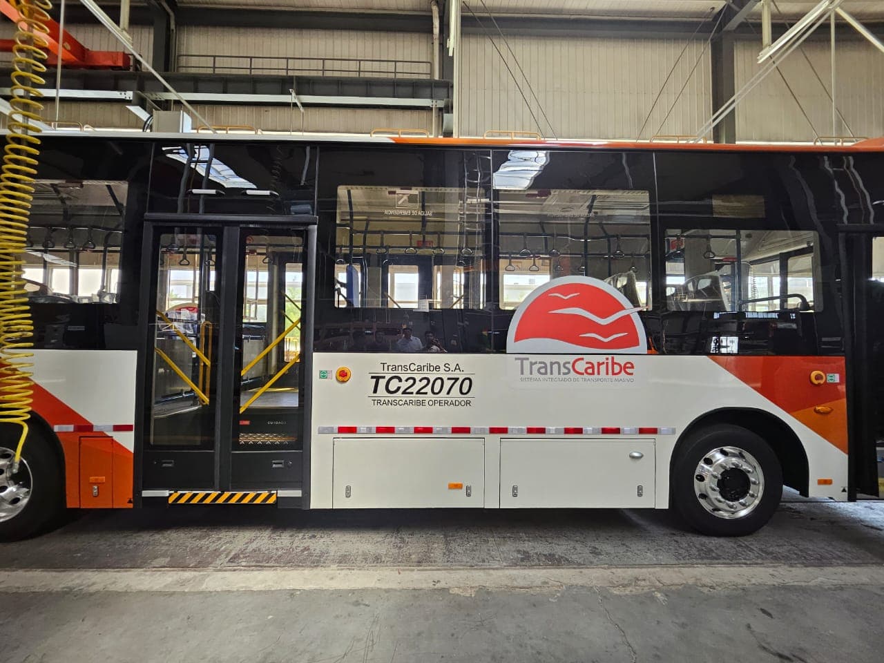 Commercial transit bus — available through IMMMSCL procurement finance